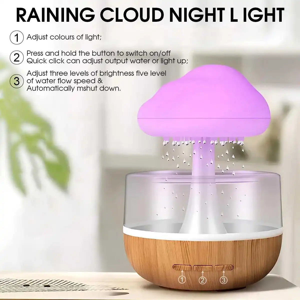 Nuagea Humidificateur Nuage Pluie